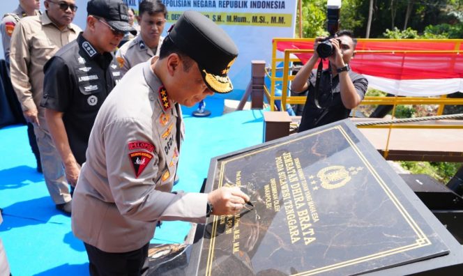
					Wakapolri Resmikan Jembatan Perintis “Dhira Brata” Wujud Instruksi Presiden Prabowo