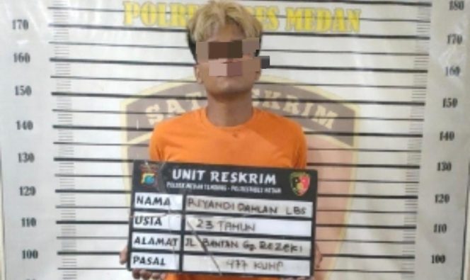 
					Residivis Jambret Ditembak Polisi saat Melawan, Polsek Medan Tembung Amankan Pelaku Curanras dan Sejumlah Barang Bukti
