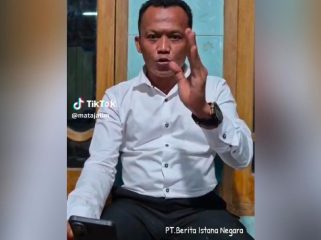 Warsito dalam pernyataannya di akun tiktok @matajatim. 