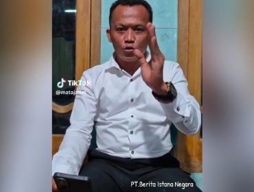 Warsito dalam pernyataannya di akun tiktok @matajatim. 