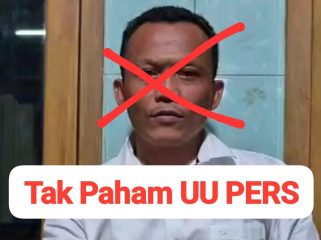 WTS, oknum tak paham UU PERS. 