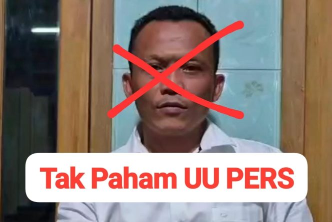 
					WTS, oknum tak paham UU PERS. 
